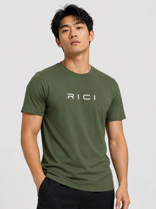 RICI Performance Tee in Olive